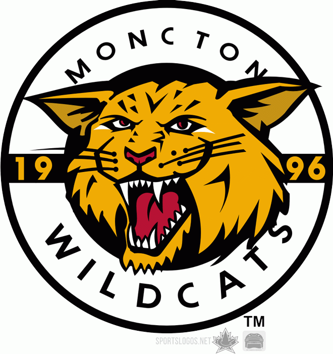 Moncton Wildcats 2010 11-Pres Alternate Logo vinyl decal